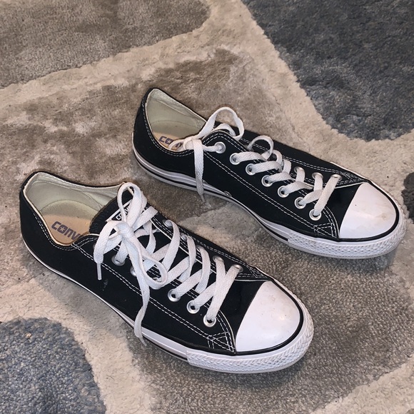 Black and White Converse - Picture 2 of 2